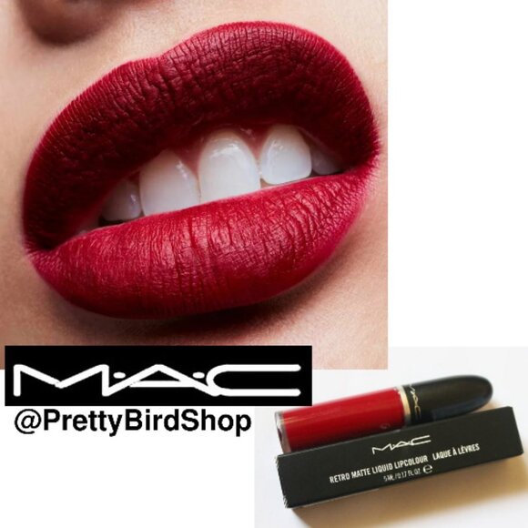 MAC DANCE WITH ME Liquid Lipcolour NIB Lipstick Retro Matte - Picture 3 of 7